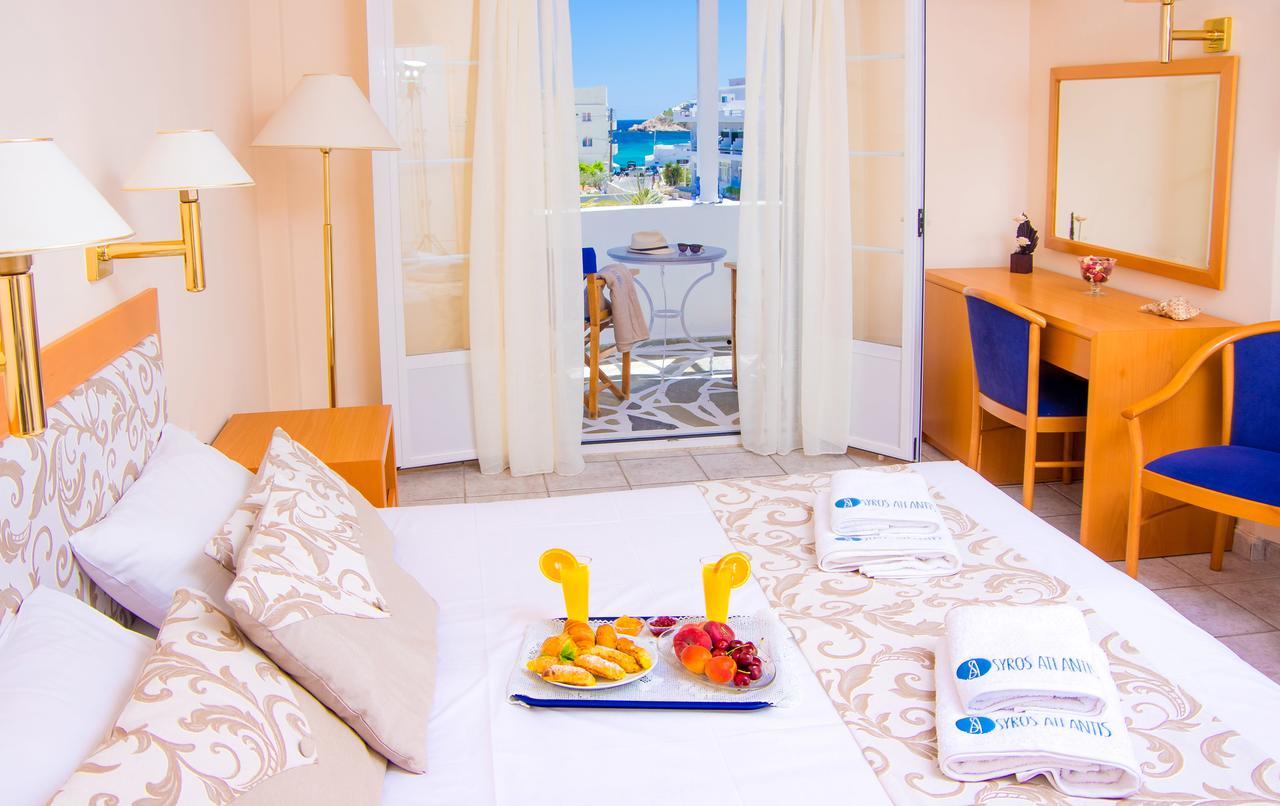 Syros Atlantis Hotel Vári Buitenkant foto